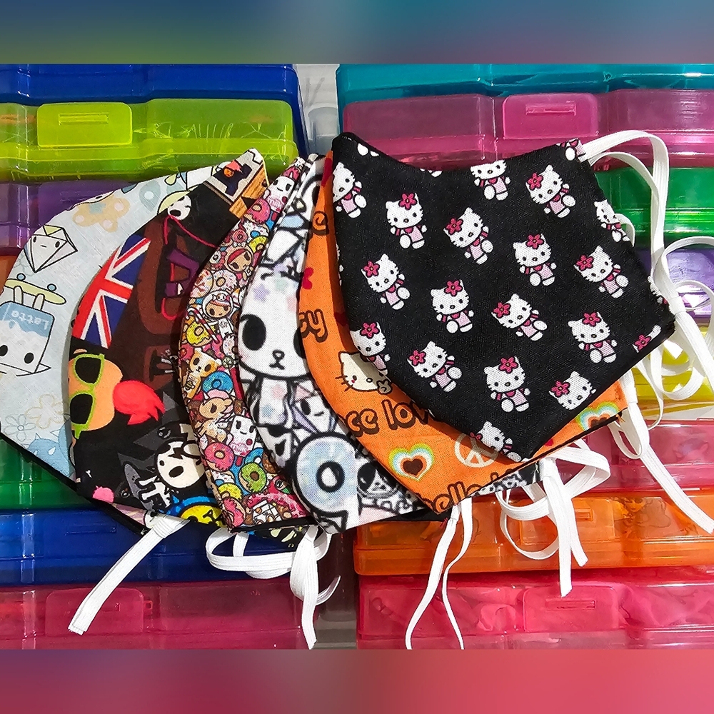 Handmade Face Mask (6 pk) Adult small
